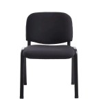 Office Chair Visitor Max Comfort Fixed Black